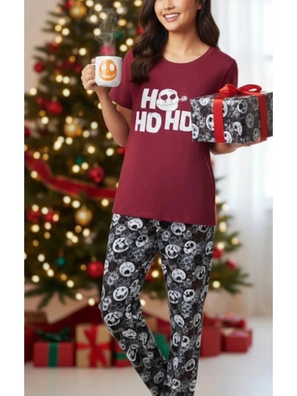 ​Disney Nightmare Before Christmas PJ Set Jack Skellington XXL